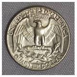 1962-D MS62 & 1962-D MS65 Washington Silver  Quarters