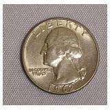 1962-D MS63 & 1962-D MS65 Washington Silver Quarters