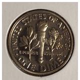 2001 -2004 Roosevelt Dime Clad Proofs from the San Francisco Mint.