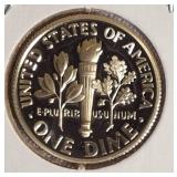 2005,2007,2008 & 2009  Roosevelt Dime Clad Proofs from the San Francisco Mint.