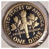 2010,2011,2012 & 2015  Roosevelt Dime Clad Proofs from the San Francisco Mint.