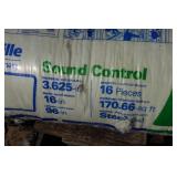 Johns Manville Unfaced Sound Control Fiber Glass Batts