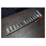 Assorted Sockets - Snap-On, MAC, S-K, Craftsman