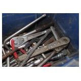Toolboxes with Tools - Ratchets, Drivers, Sockets