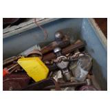 Tool Box with Tools - Drivers, Wrenches, Chalk Lines