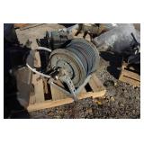 Chain Drive Hose Reel with Hose