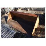 Case Skid Steer Snow Bucket - 80"