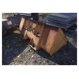 Case Skid Steer Snow Bucket - 80"