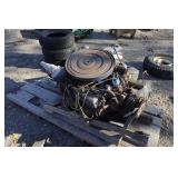 Ford 460 Cu In Engine with Transmission