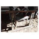 Heavy Duty Cart, Step Stools, Chair, and Work Light