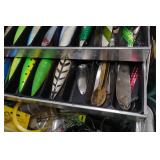 Tackle Box Loaded with Tackle - Muskie Spoons