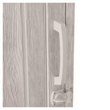 Accordion Door Neptune American Oak 38x80 Inch Texturized Surface