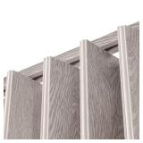 Accordion Door Neptune American Oak 38x80 Inch Texturized Surface