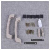 Accordion Door Neptune American Oak 38x80 Inch Texturized Surface