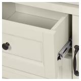 Home Decorators Collection Royce White Hall Tree with Storage and Hooks