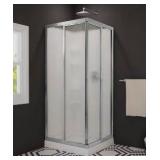 MAAX Mediterranean III 32 x 32 Polystyrene Center Drain Shower Kit