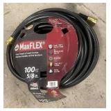 MaxFLEX 100 ft 5/8 in Heavy Duty Garden Hose and Hose ReelÂ 
