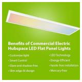 Commercial Electric Hubspace 1x4 LED Flat Panel Light Kit