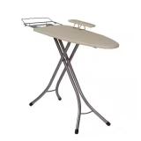 Adjustable Ironing Board with Sleeve Attachment and Folding Features