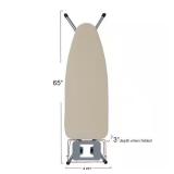 Adjustable Ironing Board with Sleeve Attachment and Folding Features