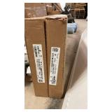 Set of 2 Exterior Composite Board and Batten Shutters 16x71 Inch Clay