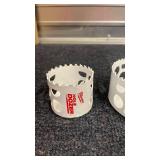 Set of 3 Milwaukee Hole Dozer Bi-Metal Hole Saws 2-1/4, 4-1/8, 6 Inch