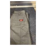 Milwaukee Gray Work Pants Size 32x30