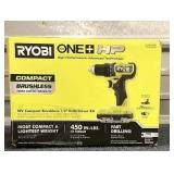 Ryobi ONE+ HP 18V Compact Brushless 1/2 in. Drill/Driver Kit Sealed