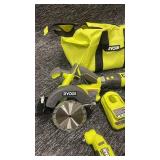 Ryobi 18V Cordless Power Tool Set with Bag, Batteries, and Manuals