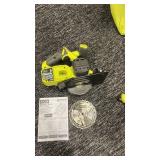 Ryobi 18V Cordless Power Tool Set with Bag, Batteries, and Manuals