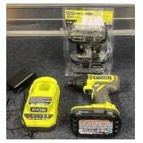 Ryobi ONE+ 18V Lithium-Ion Impact Driver Kit with Charger and Batteries