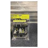 Ryobi 18V Charger with 2-Pack 6Ah Lithium Ion Batteries