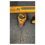 DeWalt Workshop Storage System, Chalk Reel, and 4oz Red Chalk Set