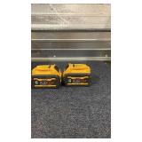 Pair of DeWalt FlexVolt 6.0Ah 20V/60V Max Batteries