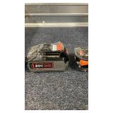 Set of 3 Assorted Power Tool Batteries