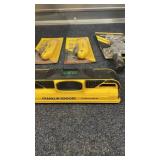 Stanley Utility Knives, Plier Stapler, and Franklin ProSensor M210 Tool Set