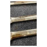 Set of 8 Ratcheting Combination Wrenches - GearWrench & Hart, 5/16 in to 1-1/8 in