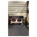 Ovente Double Infrared Cooktop in Box