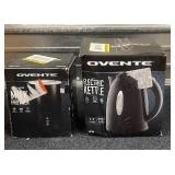 Ovente Deluxe Milk Frother and Electric Kettle Kitchen Set