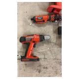 Lot of 10 Black & Decker Cordless Power Tools with Charger and Accessories