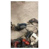 Collection of Used Power Tools and Chargers Assorted Brands
