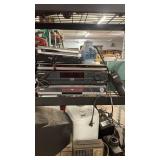 Large Lot of Assorted Vintage Electronics, Audio Equipment, and Radios