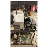 Large Lot of Assorted Vintage Electronics, Audio Equipment, and Radios