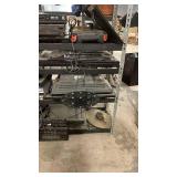 Assorted Shelf Lot of Electronics, Audio Components, and Accessories