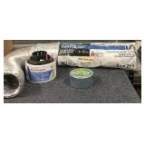 Flex Foil Duct, Electrical Tape, and Duck Tape Bundle