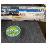 Flex Foil Duct, Electrical Tape, and Duck Tape Bundle