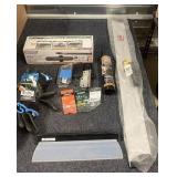 Lot of Commercial Hardware and Cleaning Supplies Assorted Accessories