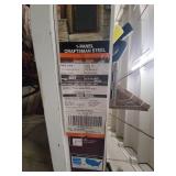 32x80 Inch Craftsman Steel 1-Panel Entry Door Right Hand Inswing