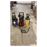 ted - Set of 2 Electric Pressure Washers and 1 Handheld Sprayer