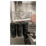 Mixed Electronics and Household Lot Including Black & Decker Charger, Emergency Jump Starter, Radios, and More